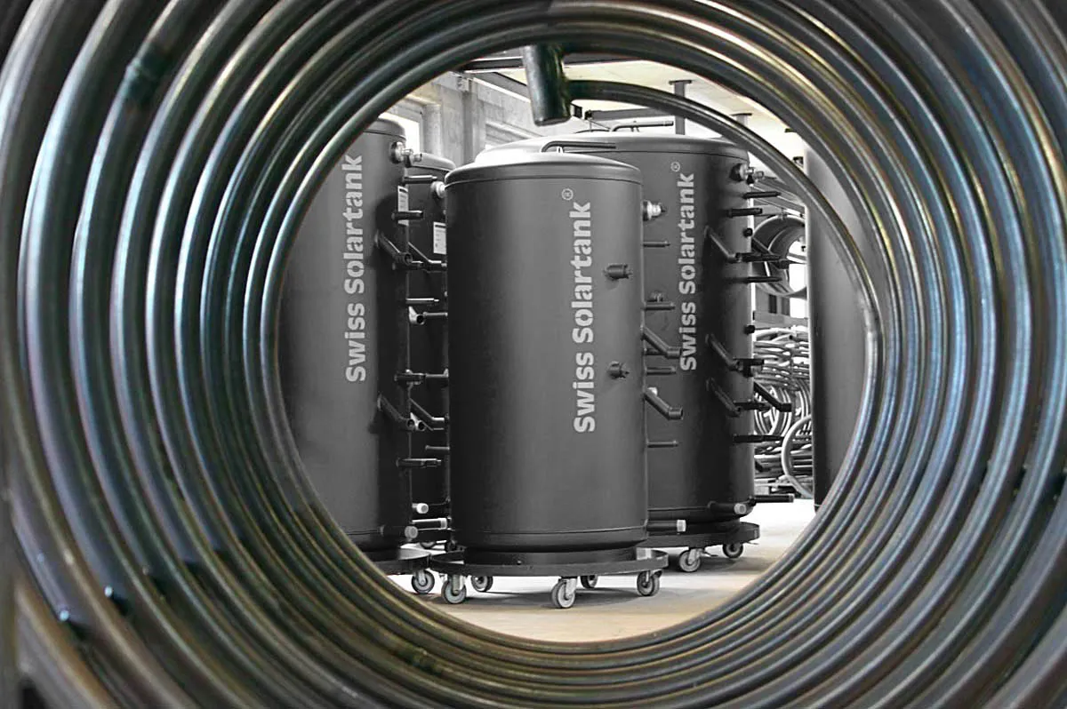 Thermal store versus hot water cylinder