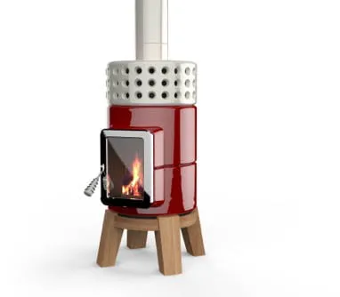 stack stove round stack